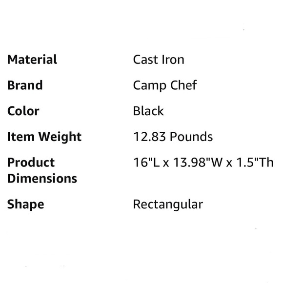 Heavy Duty Double Sided Griddle Grill w/Carry Bag - Picture 12 of 12